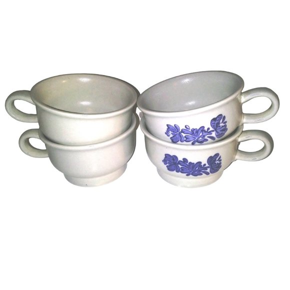Pfaltzgraff Yorktowne Coffee Cup, Set of 4 Cups,  Soup Cups, Country Kitchen Cup - Picture 3 of 7